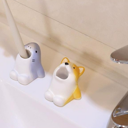 Animal Toothbrush Holder (1pc)